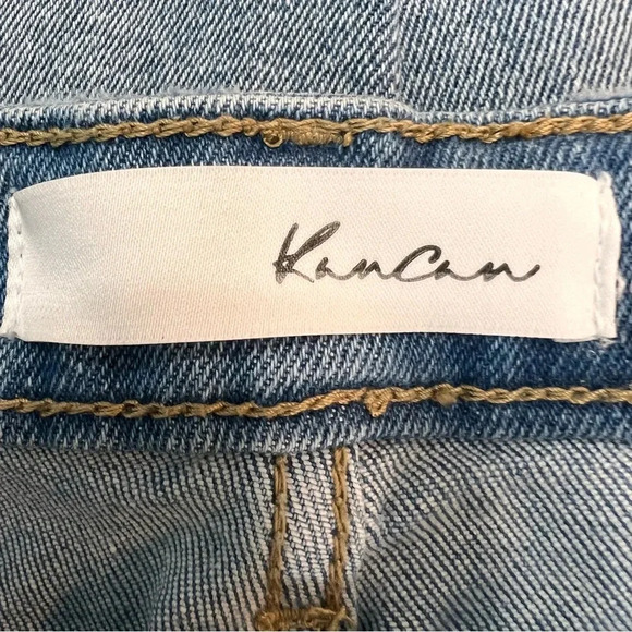 KanCan Distressed Straight Leg Light Wash Jeans. Size 7/27. - Picture 2 of 8